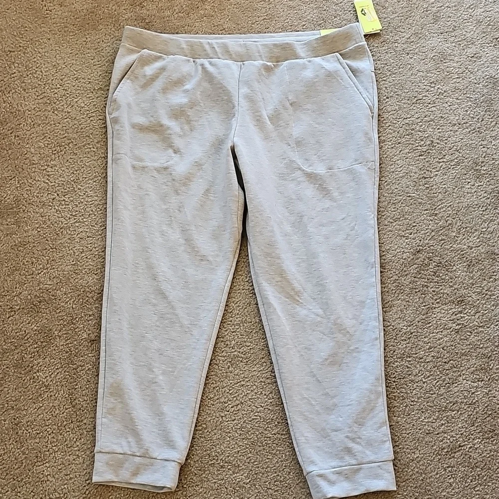 All In Motion Men's Gray Mesh Spacer Jogger Pants XXL